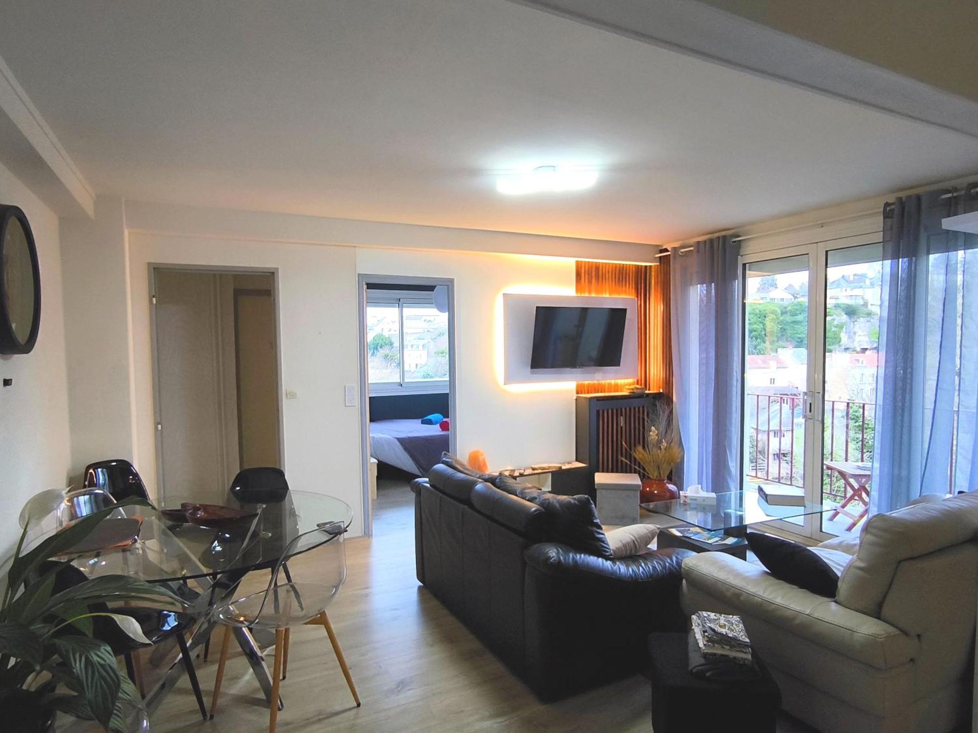 Апартаменты Chez Jean-Claude, Vue Panoramique Au Reveil Пуатье Экстерьер фото